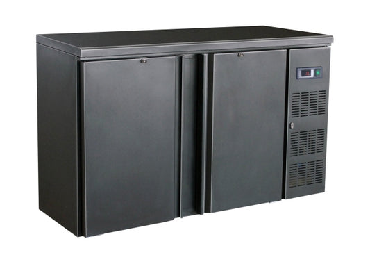 BARCOOLER BLACK 2 DOORS