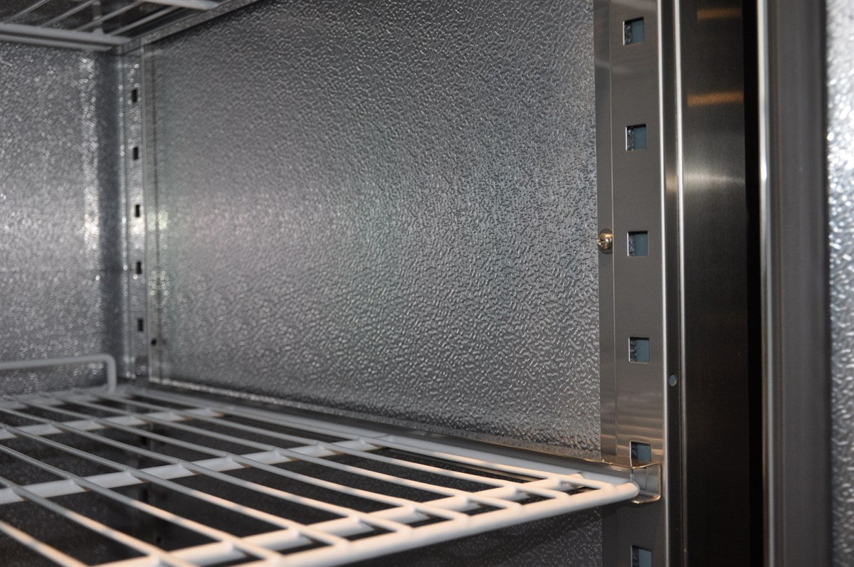 REFRIGERATOR SS+AL 600 LTR STATIC