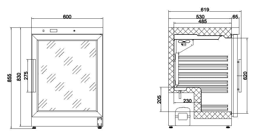 HR200 Compact Refrigerator