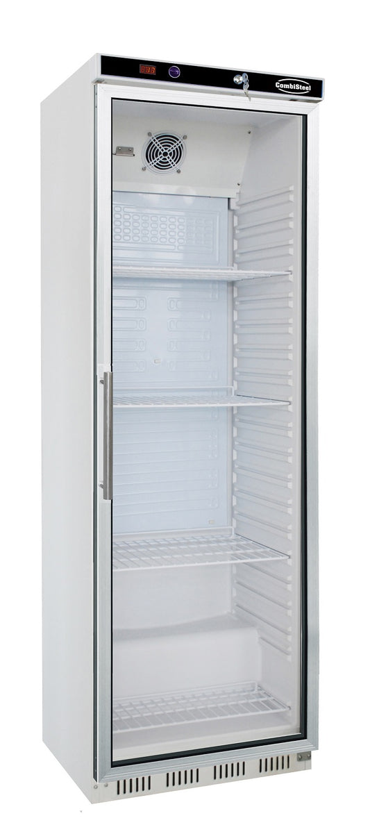 Single Glass Door Refrigerator – 350 L Net Capacity