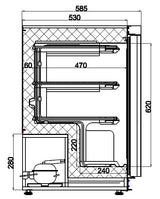 FREEZER SS 1 DOOR (HF200)