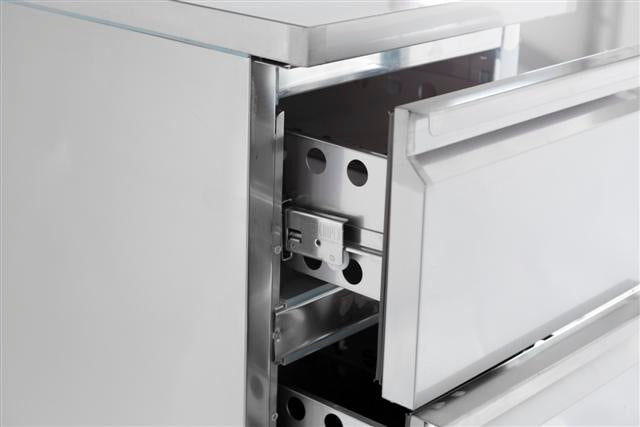 REFRIGERATED COUNTER 2 DRAWERS