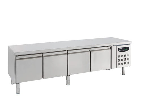 REFRIGERATED COUNTER 650 HEIGHT 4 DOORS
