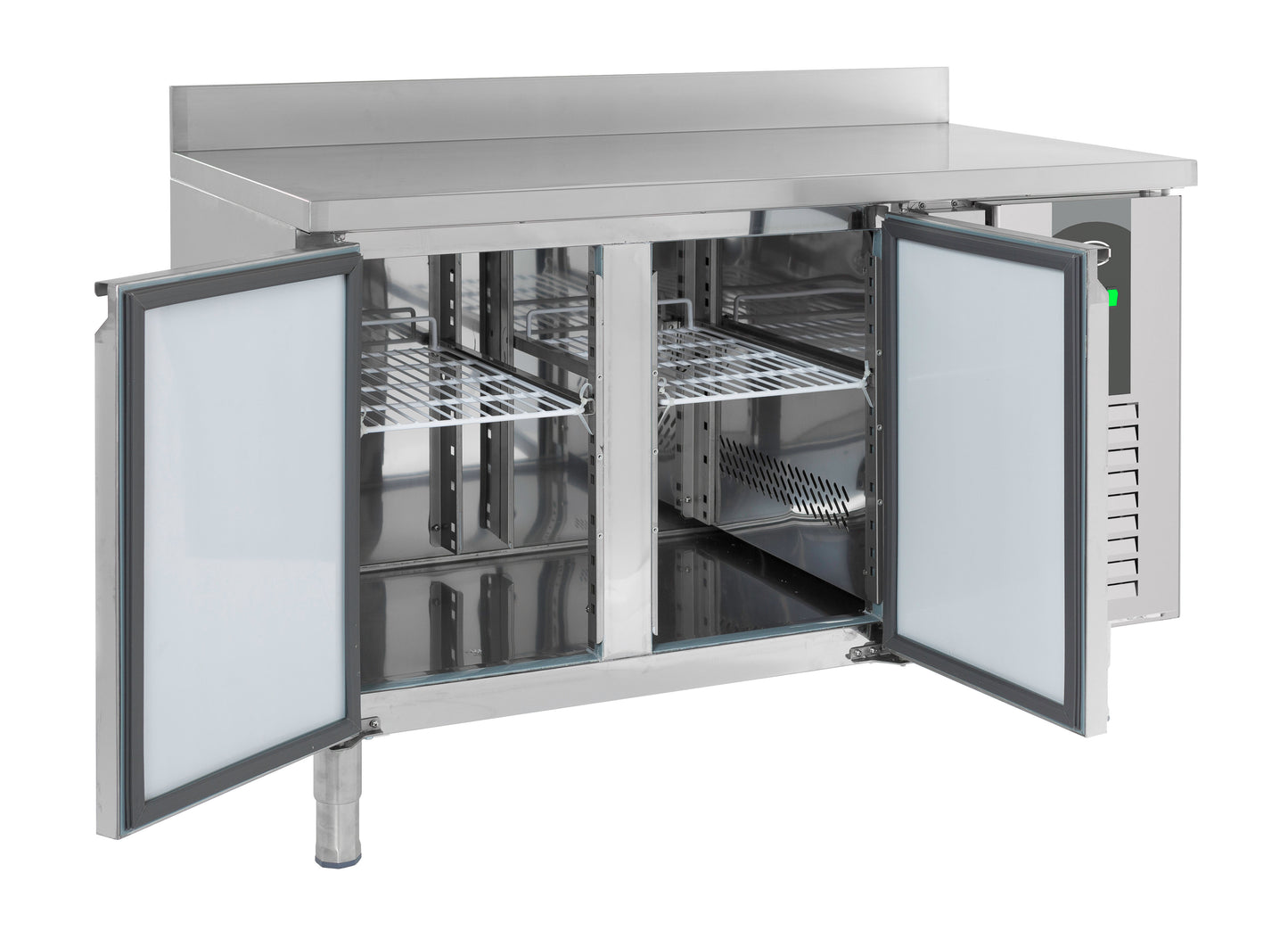 REFRIGERATED COUNTER UPSTAND 2 DOORS