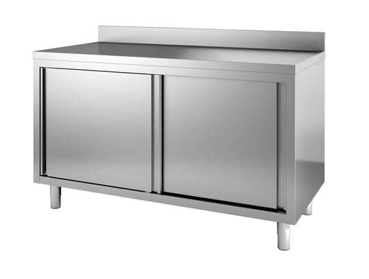 600 WORKTABLE SLIDING DOORS UPSTAND 2000