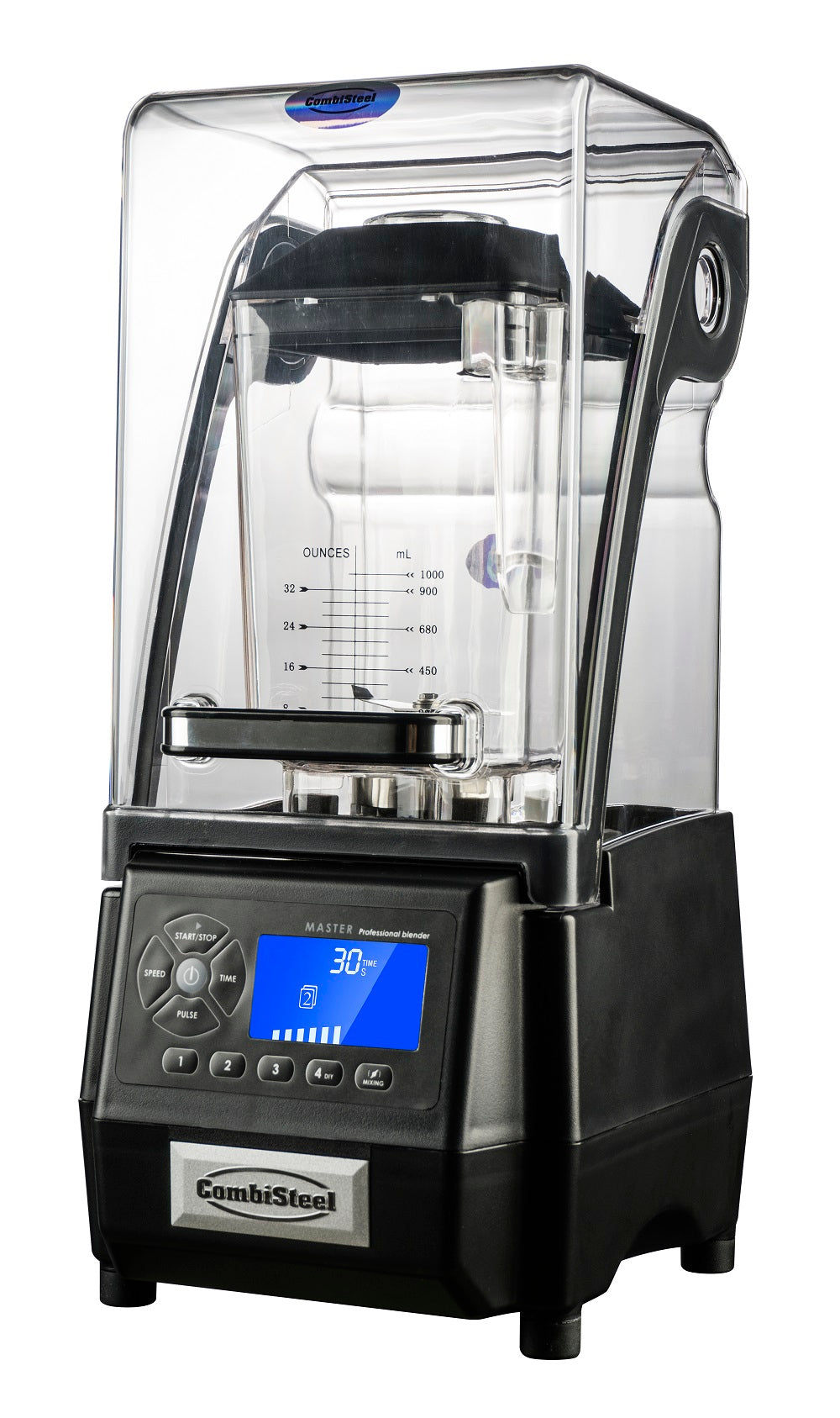 BLENDER WITH NOISE REDUCTION HOOD