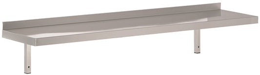 300 SS WALL SHELVES 800 INCL. BRACKETS