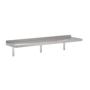 300 SS WALL SHELVES 2400 INCL. BRACKETS