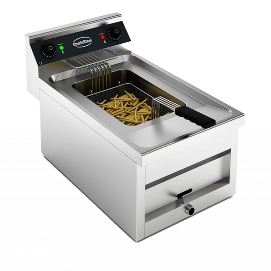 ELECTRIC COUNTER FRYER 1X12L 9KW