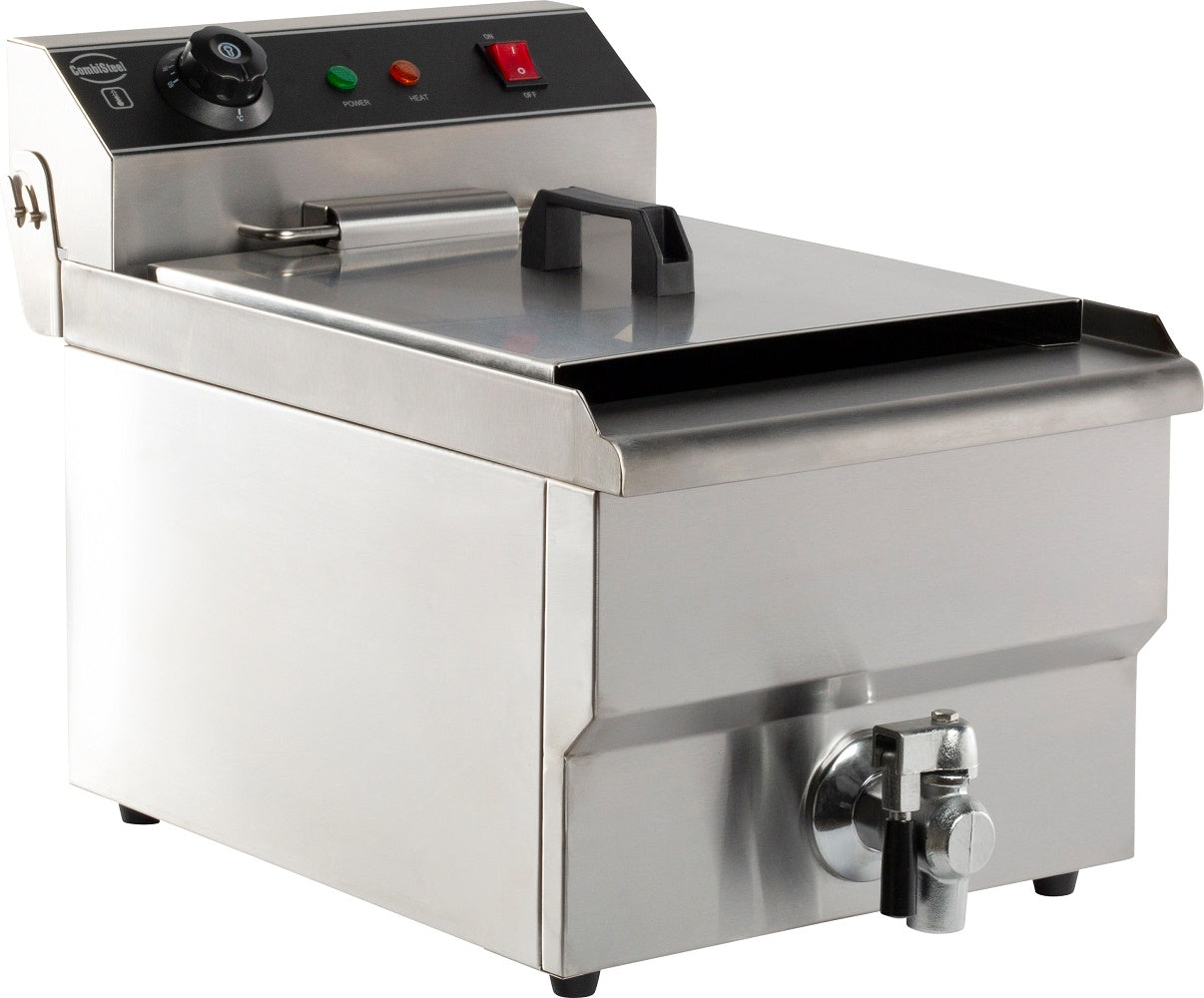ELECTRIC COUNTER FRYER 1X8 L