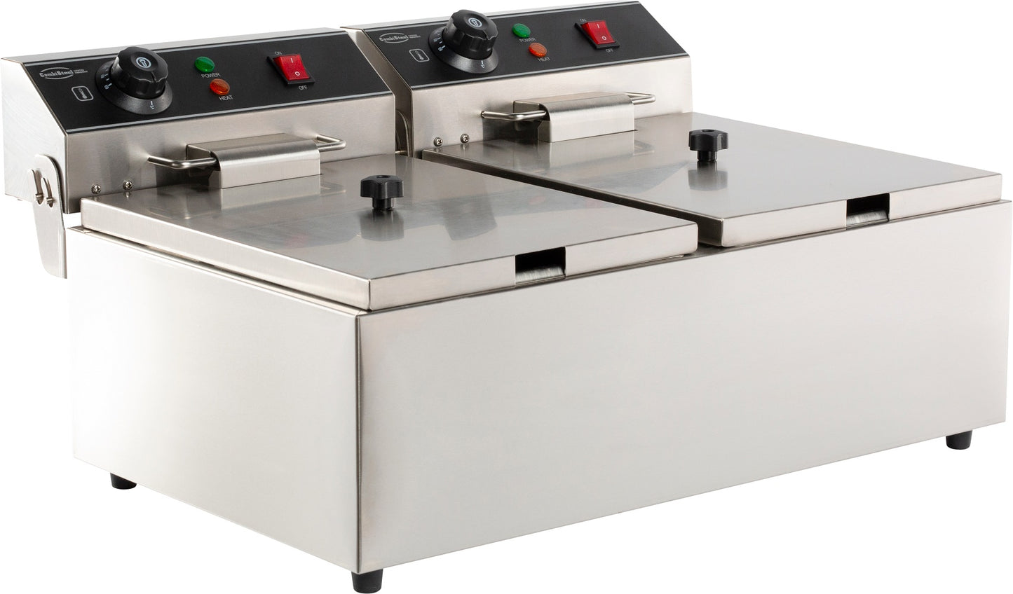ELECTRIC COUNTER FRYER 2X6 L