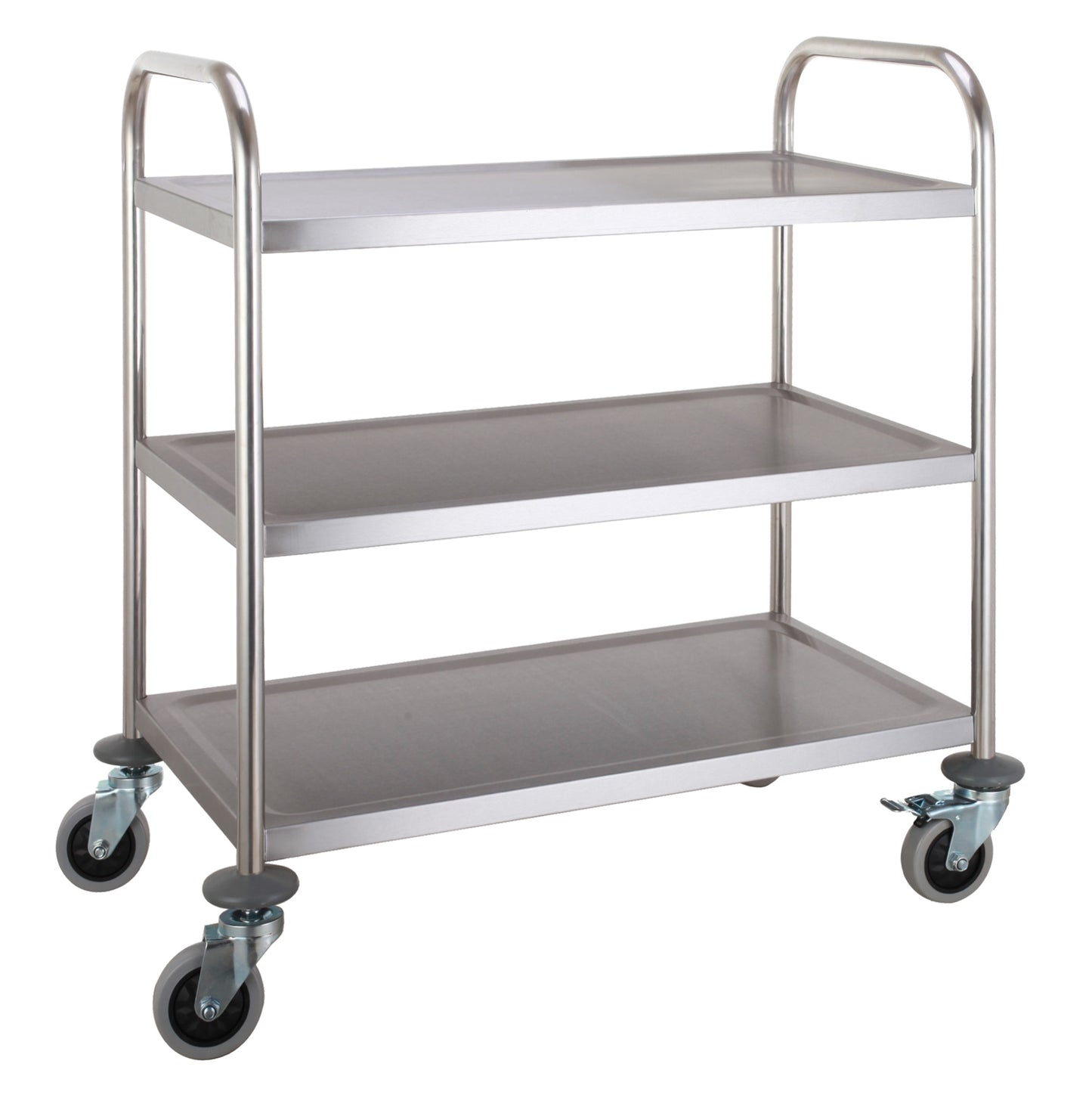 TROLLEY FLAT-PACKED 3 SHELVES