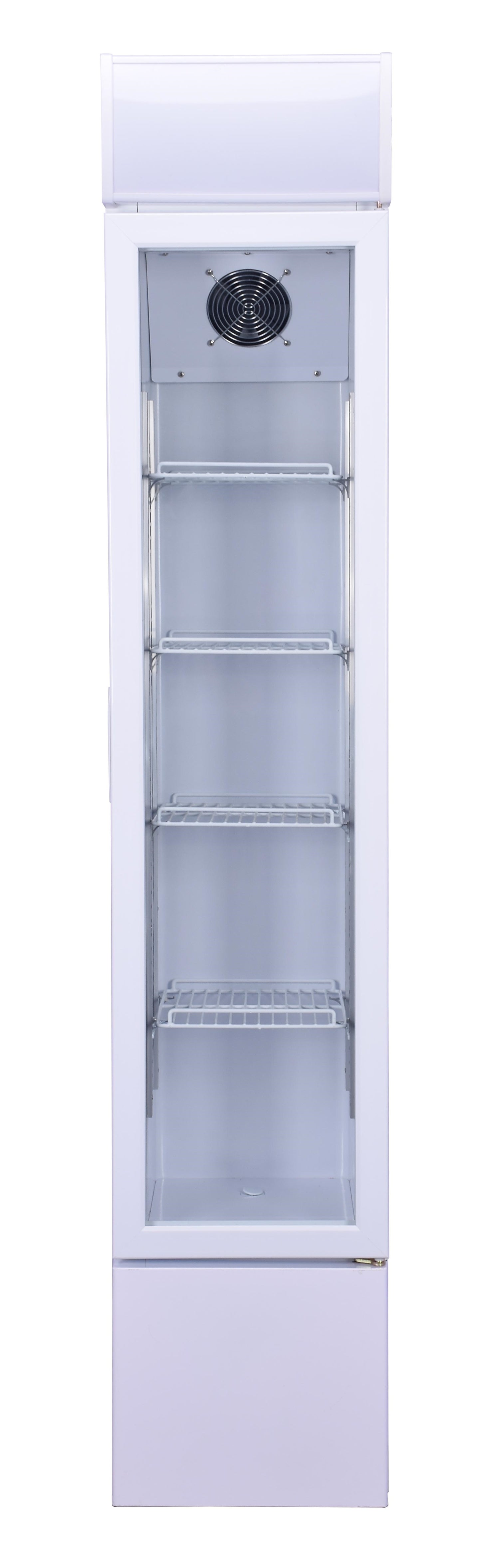 GLASS DOOR REFRIGERATOR NARROW