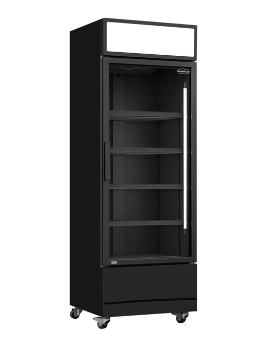 REFRIGERATOR GLASS DOOR FCU-370 BL