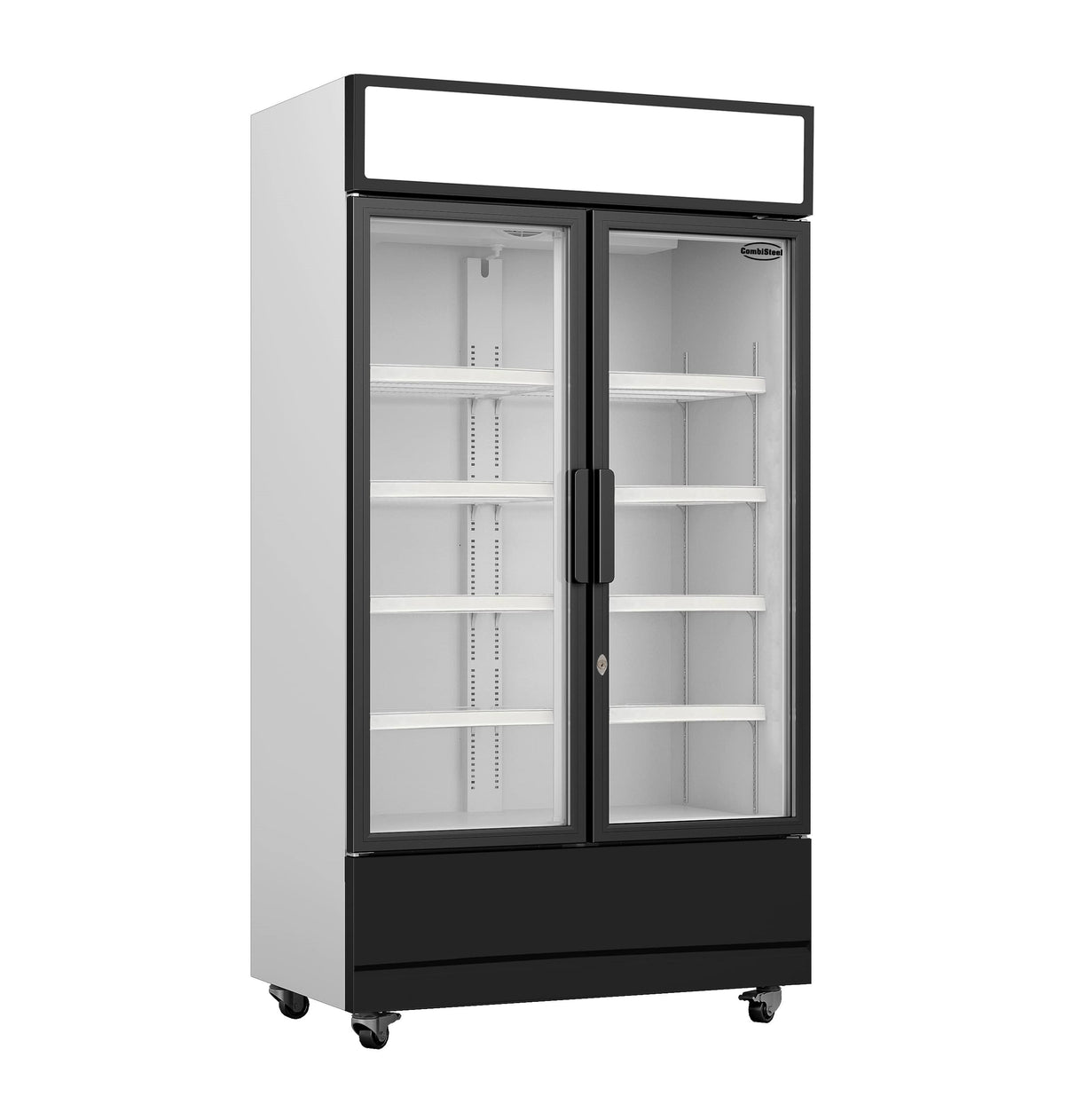 REFRIGERATOR 2 GLASS DOORS FCU-750