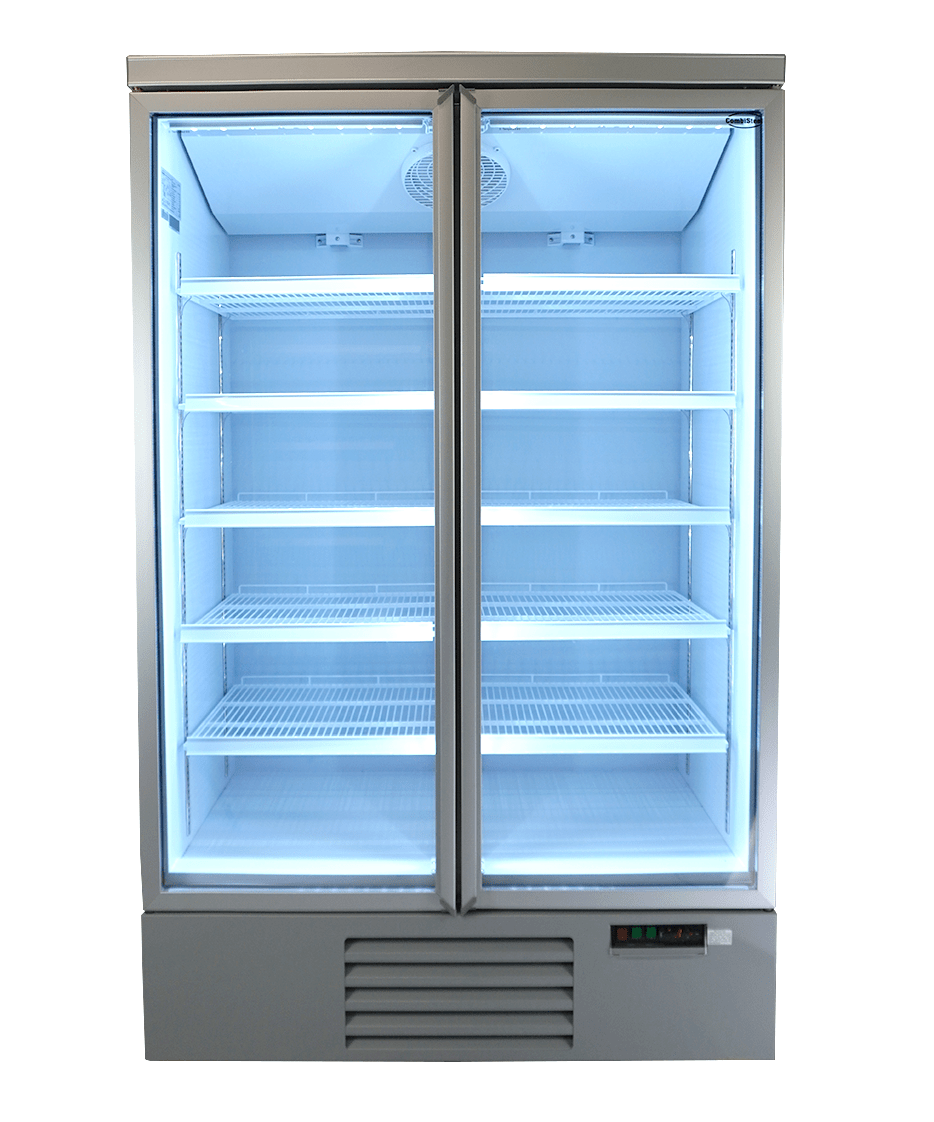 REFRIGERATOR 2 GLASS DOORS JDE-1000R