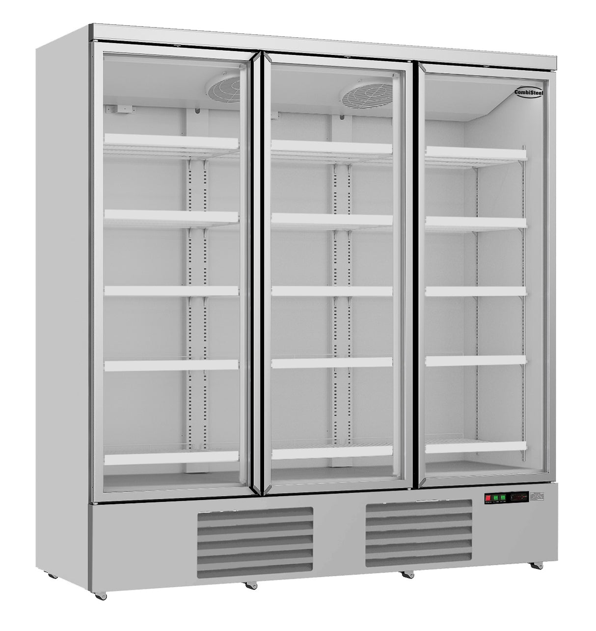 REFRIGERATOR 3 GLASS DOORS