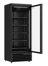 REFRIGERATOR 1 GLASS DOOR BLACK JDE-600R BL