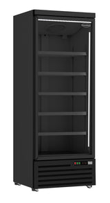 REFRIGERATOR 1 GLASS DOOR BLACK JDE-600R BL