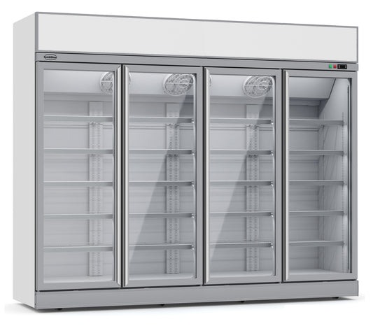 FREEZER 4 GLASS DOORS INS-2060F  *TRANSPORT ON REQUEST*