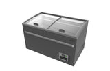 SUPERMARKET CHEST FREEZER GREY 1450 AUTOMATIC DEFROST