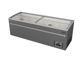 SUPERMARKET CHEST FREEZER GREY 2500 AUTOMATIC DEFROST *TRANSPORT ON REQUEST*