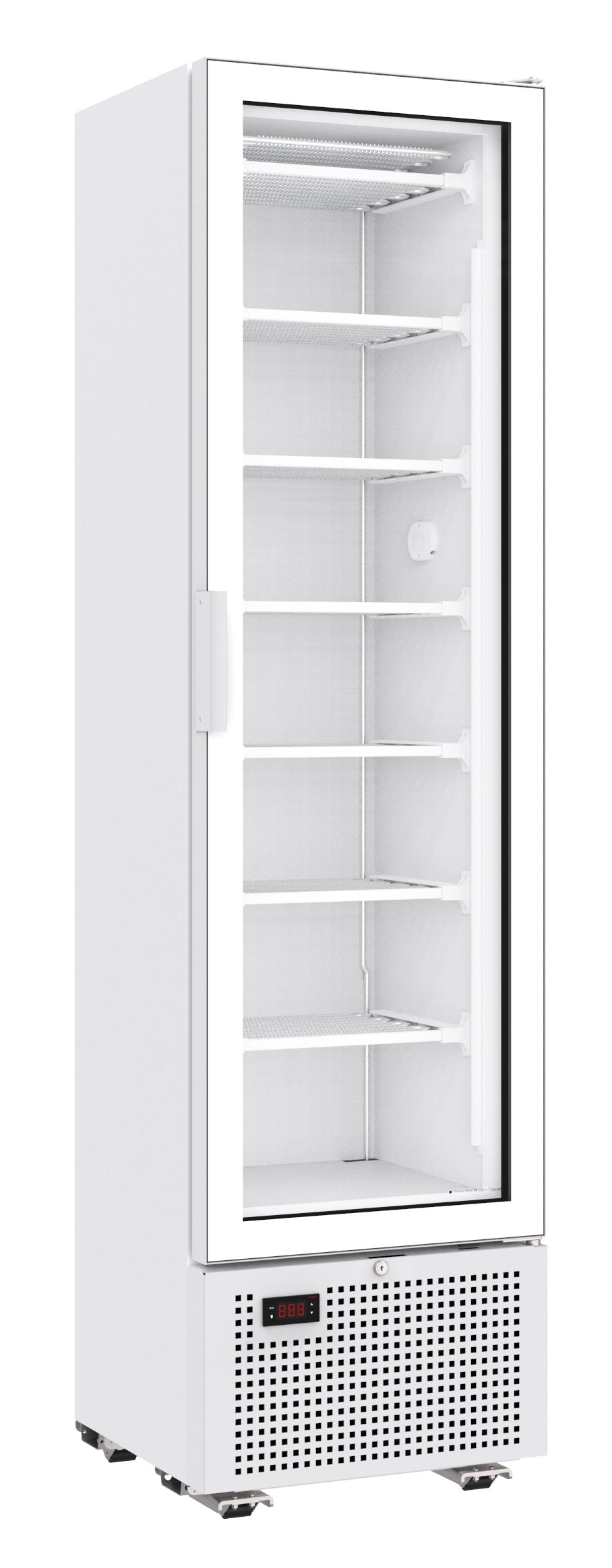 FREEZER 1 GLASS DOOR 221L