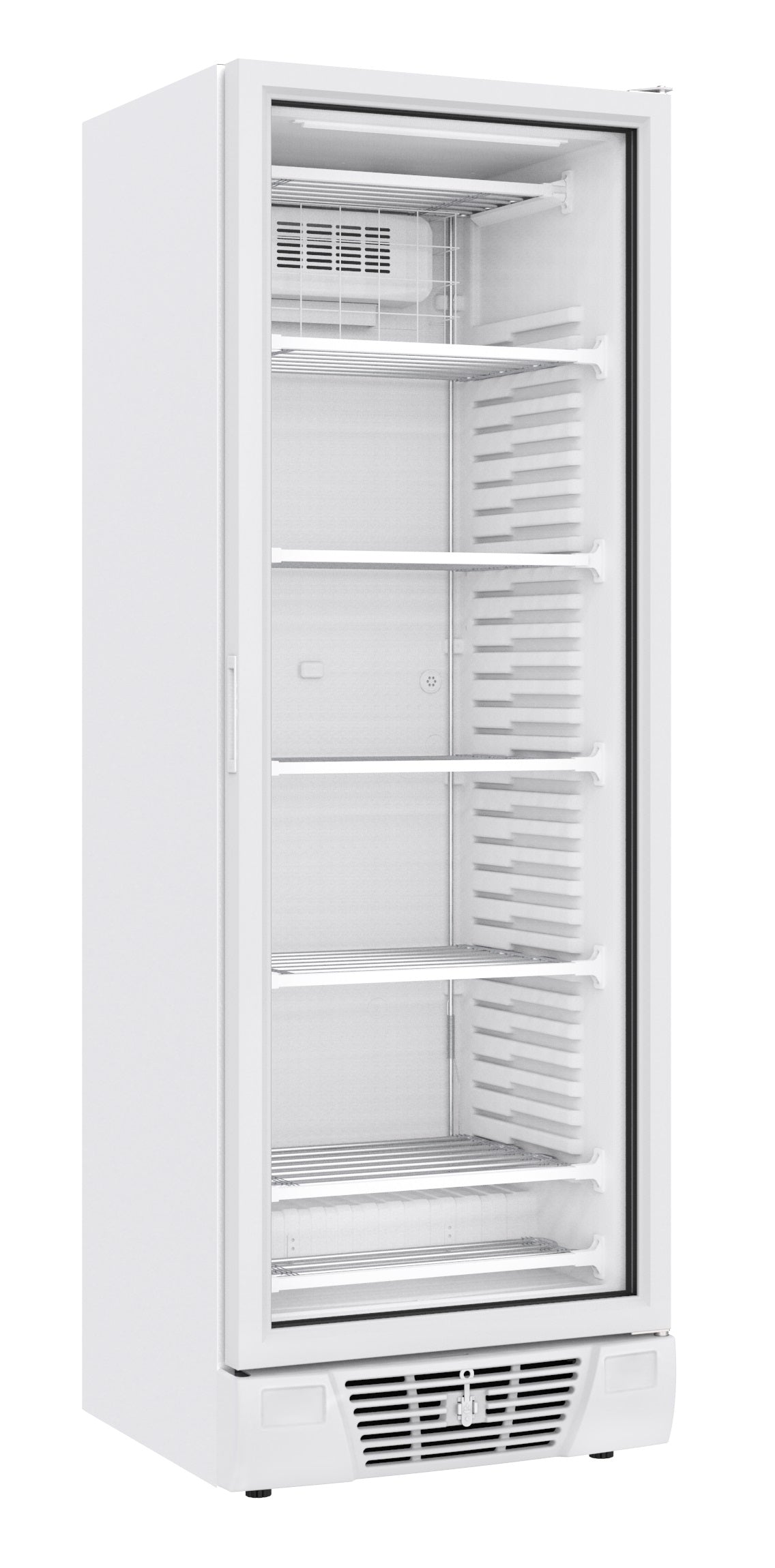 FREEZER 1 GLASS DOOR 382L