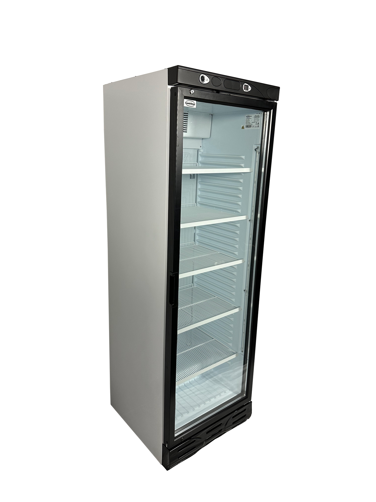 REFRIGERATOR 1 GLASS DOOR 382L