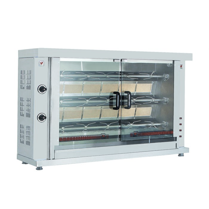 CHICKEN ROTISSERIES GAS 3 SPITS