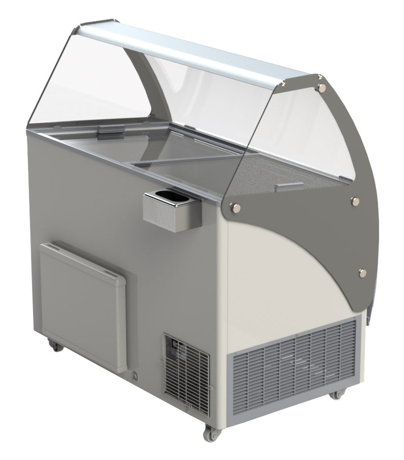 ICE CREAM DISPLAY CURACAO 10X5 LTR
