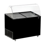 ICE CREAM DISPLAY JAVA BLACK 8x5 LTR