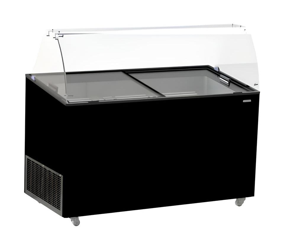 ICE CREAM DISPLAY TENERIFE BLACK 10X5 LTR