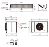Commercial Split Unit (9.41 – 18.52 m³)
