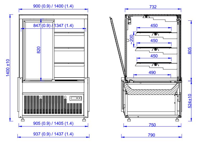 COLD DISPLAY NERO 1.4