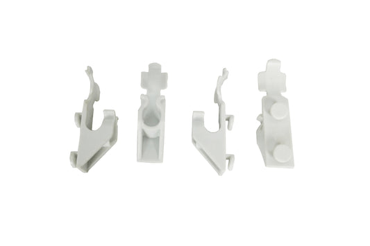 SET 4 CLIPS WHITE FOR 7487.0165  NEW SERIES