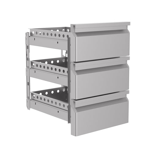 DRAWERSET 1/3 MONOBLOCK SOFT CLOSING