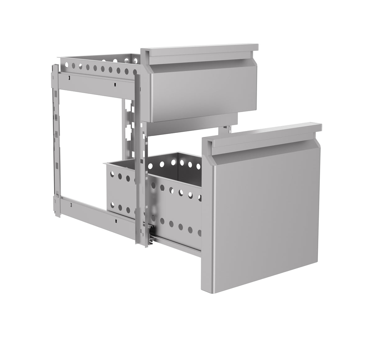 DRAWERSET 2/3 MONOBLOCK SOFT CLOSING