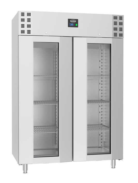REFRIGERATOR SS GLASS DOOR MONO BLOCK 1400 LTR
