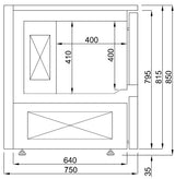 BLASTCHILLER 5x 1/1GN