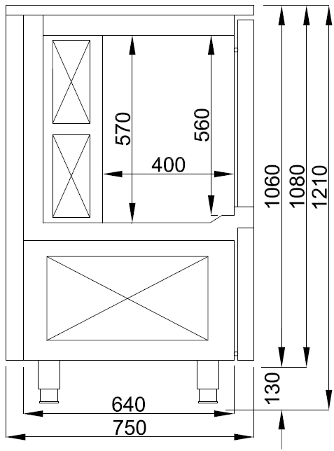 BLASTCHILLER 7x 1/1GN