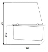 REFRIGERATED COUNTER TOP 6X 1/3 GN