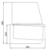 REFRIGERATED COUNTER TOP 10X 1/3 GN