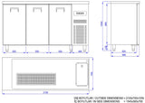 BEER COUNTER 3 DOORS 1R