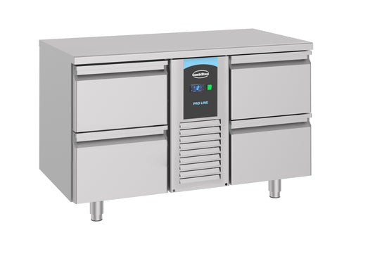 700 REFRIGERATED COUNTER 4 DRAWERS MONOBLOCK ENERGY LINE