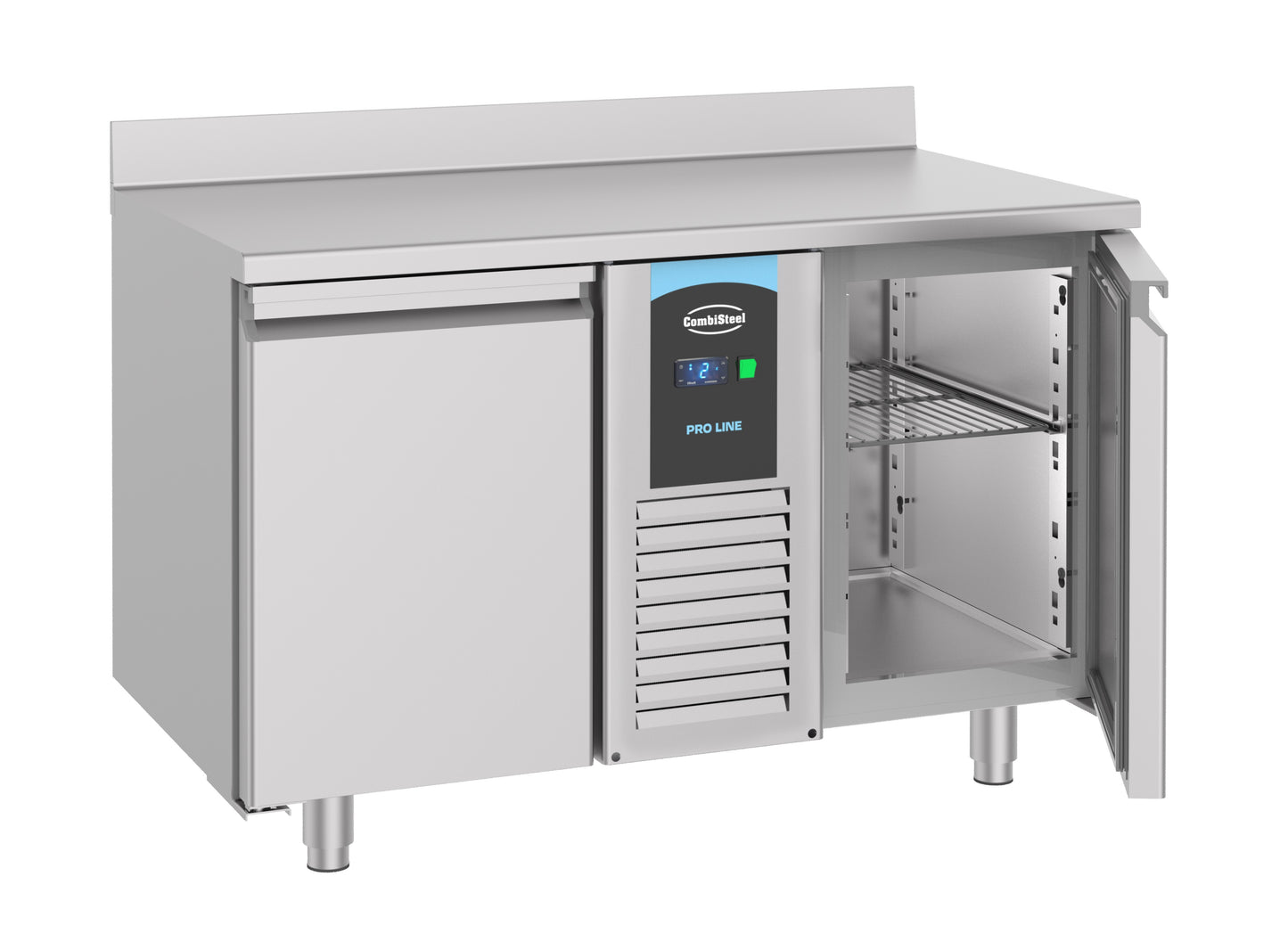 700 REFRIGERATED COUNTER UPSTAND 2 DOORS MONOBLOCK ENERGY LINE