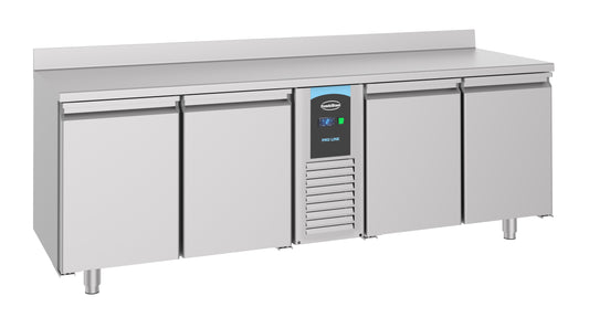 700 REFRIGERATED COUNTER UPSTAND 4 DOORS MONOBLOCK ENERGY LINE