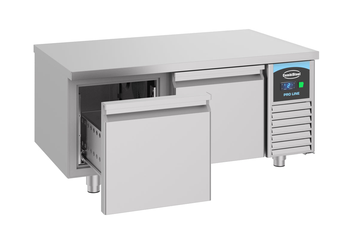 REFRIGERATED COUNTER 600 HEIGHT 2 DRAWERS