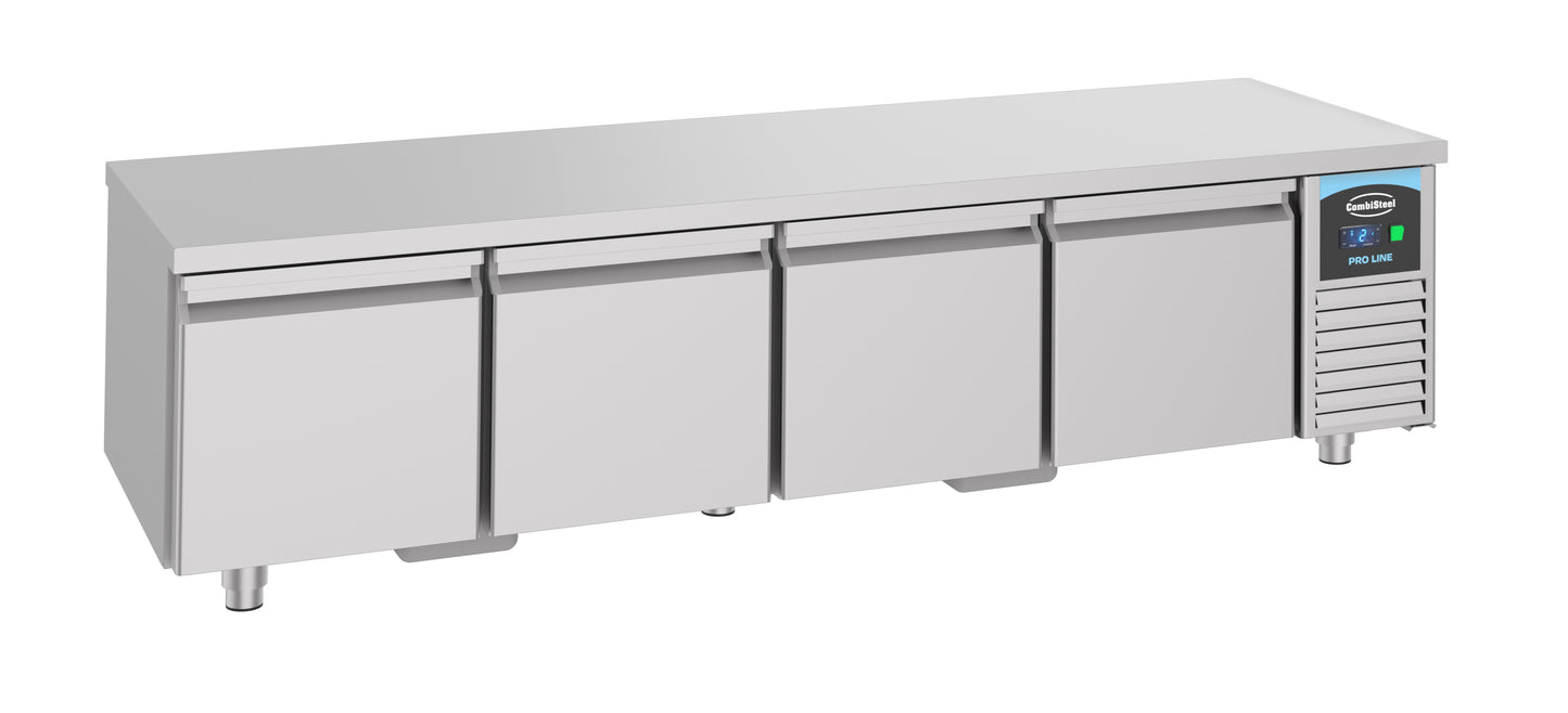 REFRIGERATED COUNTER 600 HEIGHT 4 DRAWERS