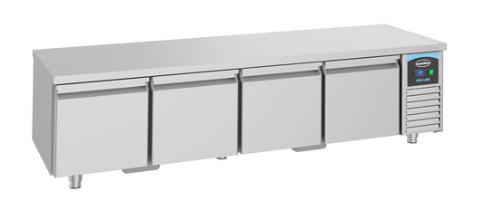 REFRIGERATED COUNTER 600 HEIGHT 4 DRAWERS